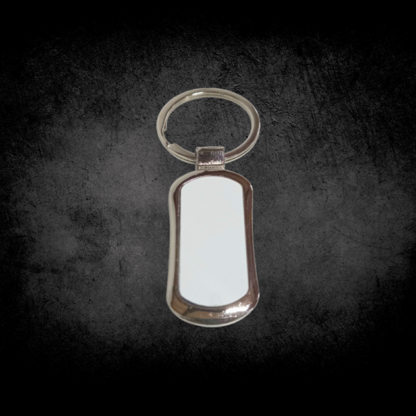 Llavero De Metal Rectangular